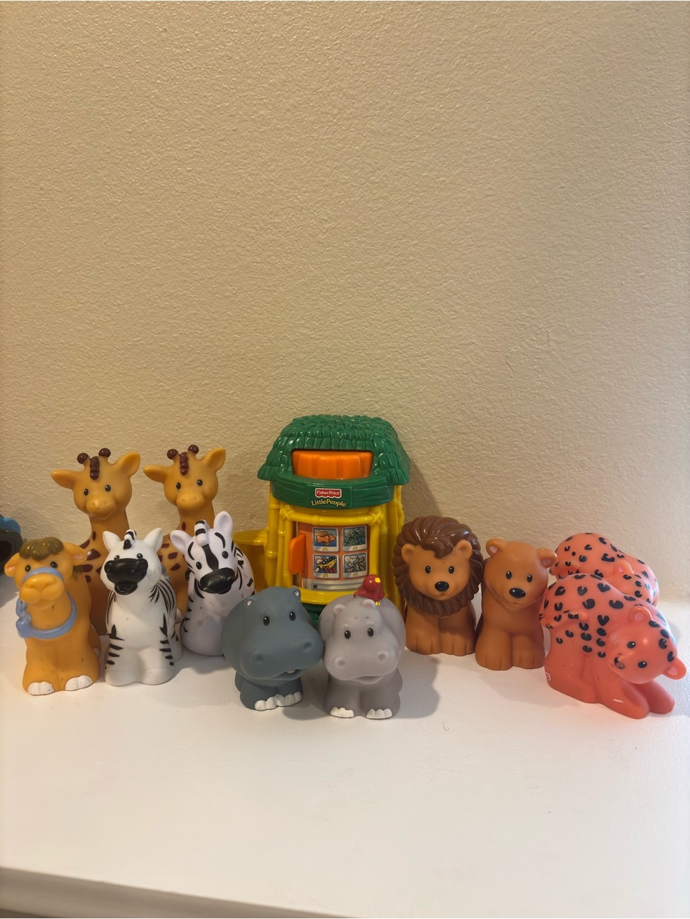 Fisher-Price Little People Safari Animal Set - Green/Orange/Brown - Picture 3 of 3